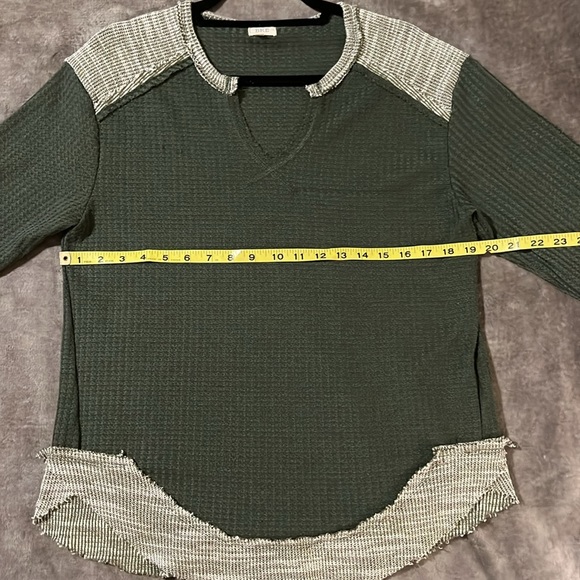⚜️ BKE Waffle Knit Top sz S - Picture 3 of 6